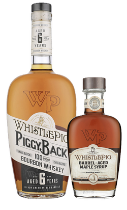 WhistlePig PiggyBack Bourbon + Maple Syrup